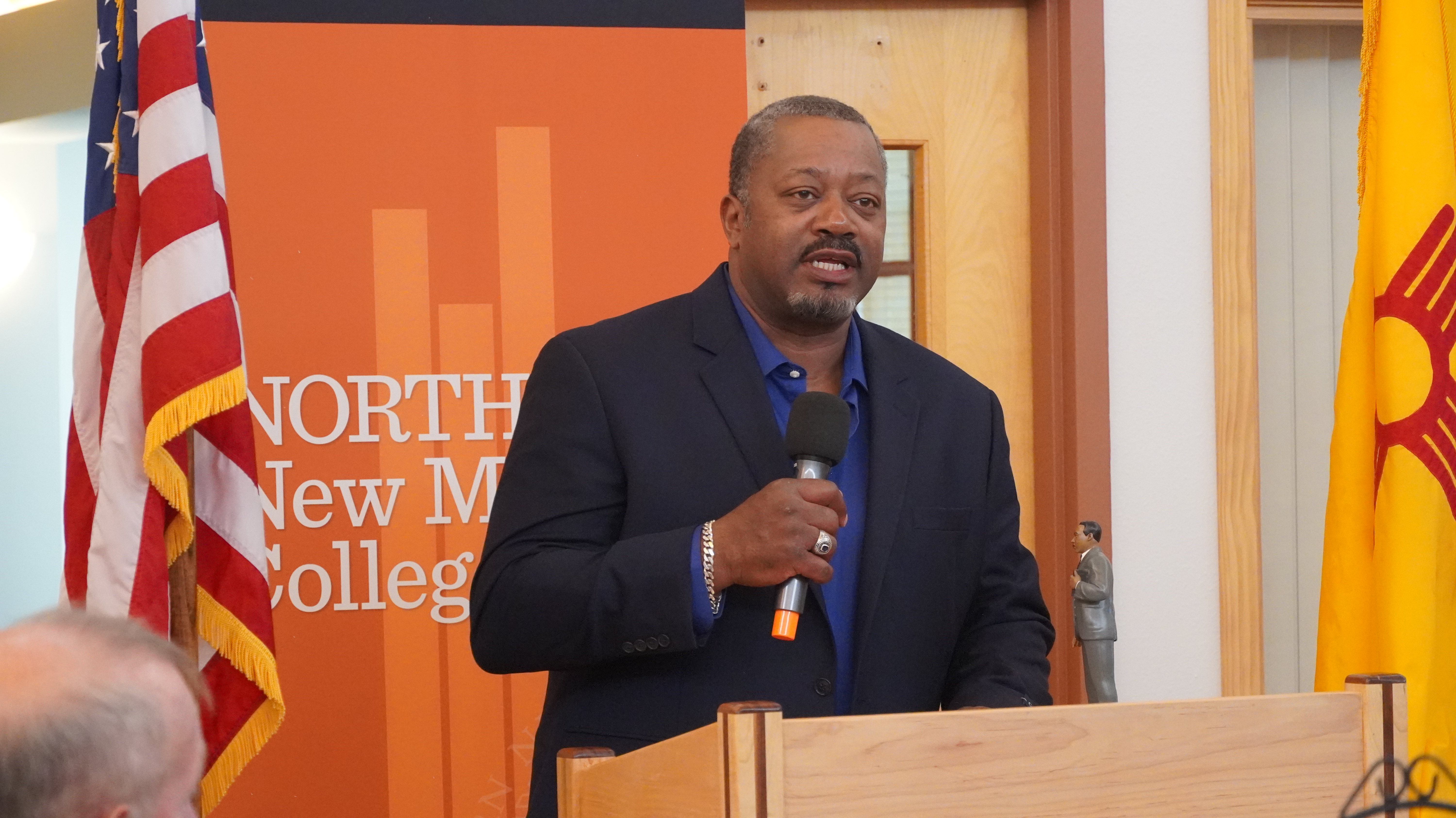 Dr. Cedric Hamilton, 2025 recipient of the Drum Major Award