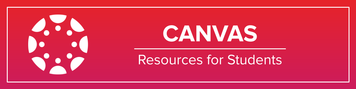canvas student resources banner canvas student resources banner